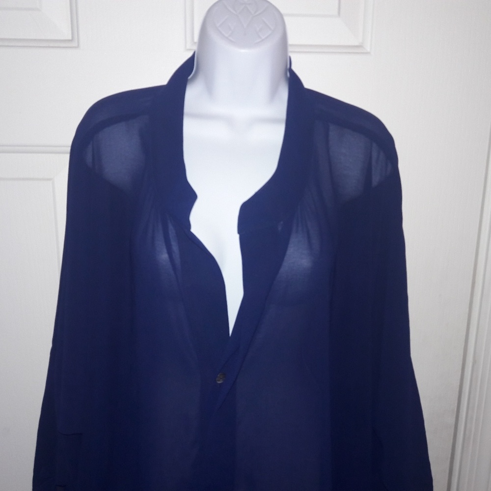 Tommy Bahamas sheer shirt